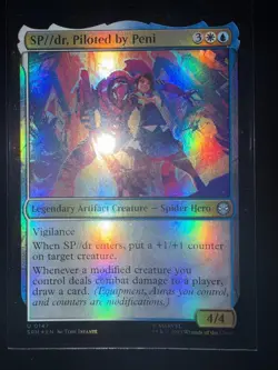 SP dr, Piloted by Peni (Foil) 0147 - Marvel's Spider-Man - MTG - NM/M - English - Image 1