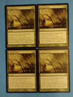Clinging Mists 4X SP Dark Ascension DKA MTG Magic the Gathering - Image 1