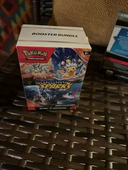 Pokemon TCG Surging Sparks Booster Bundle (6 Packs) Factory Sealed! - Image 1