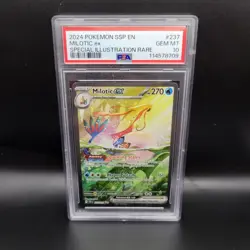 2024 POKEMON SSP EN-SURGING SPARKS #237/191 MILOTIC EX SIR PSA 10 - Image 1