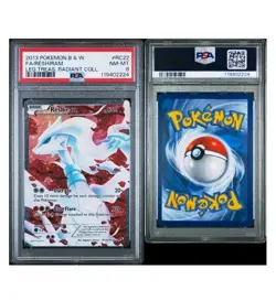 2013 Pokemon Legendary Treasures Radiant Collection Reshiram RC22/RC25 PSA 8 - Image 3
