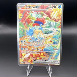 Pokemon Keldeo ex 167/086 SV White Flare - Special Illustration Rare - Near Mint - Image 1