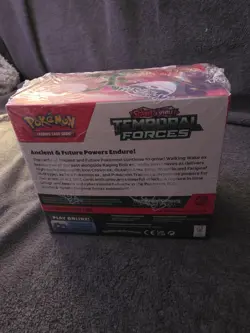 Pokemon TCG Temporal Forces Booster Box (36 packs) SMALL TEAR (View description) - Image 3