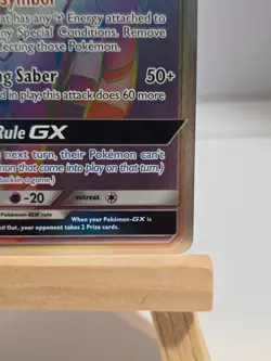 POKEMON Cobalion GX 189/181 SM9 Team Up Full Art Secret Rare Rainbow Holo TCG Ca - Image 4