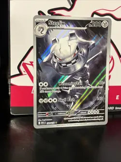 Pokemon TCG Steelix-EX Holo Full Art Ultra Rare Mega Evolution - Image 5