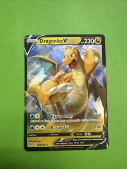 Dragonite V 49/78 Ultra Rare Pokemon TCG Sword & Shield Pokemon GO Set - NM/M - Image 1