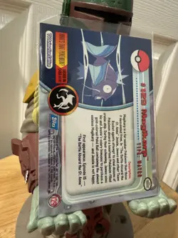 Topps Pokemon Magikarp 129 Blue logo Non Holo TV Animation Edition - Image 2