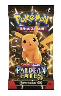 Pokemon Paldean Fates Booster Packs Art Bundle Scarlet & Violet Packs x 4 New - Image 2