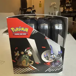Pokemon TCG Black Bolt & White Flare Unova 8 Mini Tins Full Art Set Display Box - Image 2