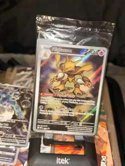 Alakazam 009 Black Star Promo Pokemon Tcg English Mint Condition - Image 2