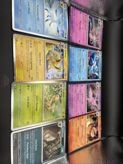 Full Set 8 EMPTY Pokemon PRISMATIC EVOLUTIONS Mini Tins & Eevee Coins (NO PACKS) - Image 4