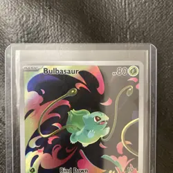 Bulbasaur Mega Evolution 133/132 Black Star Promo Stamped Pokemon TCG 🔥 - Image 3
