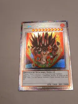 Yu-Gi-Oh! Jurrac Meteor RA04-EN139 Platinum Secret Rare 1st Edition NM - Image 2