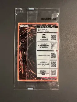 Rescue Rabbit + Neymar Jr - 2025 eFootball Promo Set - Yugioh OTS SEALED - Image 2