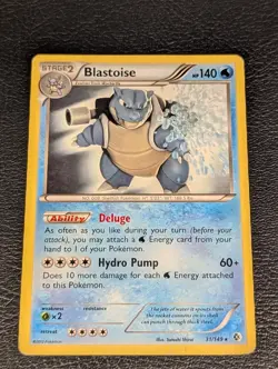 Blastoise 31/149 Boundaries Crossed Rare Pokemon Card Light Play LP - Image 1