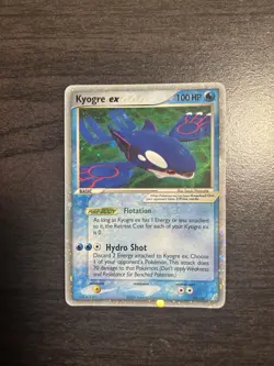 NM Kyogre EX 95/100 Crystal Guardians Holo Rare 2006 Pokemon Card EX Set - Image 1
