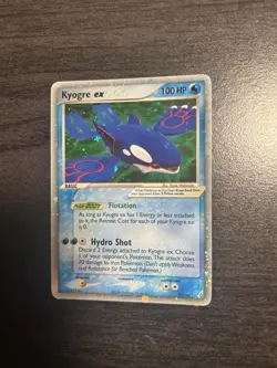 NM Kyogre EX 95/100 Crystal Guardians Holo Rare 2006 Pokemon Card EX Set - Image 3