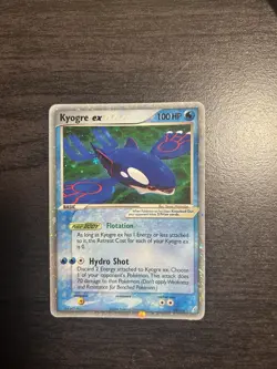 NM Kyogre EX 95/100 Crystal Guardians Holo Rare 2006 Pokemon Card EX Set - Image 5