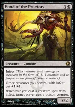 Hand of the Praetors - Medium Play MTG Scars of Mirrodin - Image 1