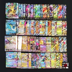 US SELLER Bulk Lot of 100 ex VMAX VSTAR LP No duplicates Japanese Pokemon Card - Image 1
