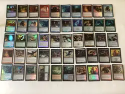 MTG Lot Of 150 Vintage Foil Magic Cards Early 2000’s Nice Mix All Foil! Lot 2 - Image 2
