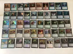 MTG Lot Of 150 Vintage Foil Magic Cards Early 2000’s Nice Mix All Foil! Lot 2 - Image 3