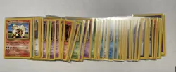Pokemon BASE SET COMPLETE Non-Holo UNCOMMON/COMMON Cards (LP) - Image 4