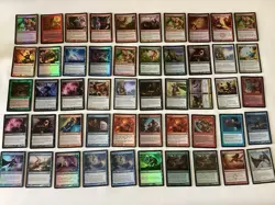 MTG Lot Of 150 Vintage Foil Magic Cards Early 2000’s Nice Mix All Foil! Lot 1 - Image 2