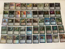 MTG Lot Of 150 Vintage Foil Magic Cards Early 2000’s Nice Mix All Foil! Lot 1 - Image 3