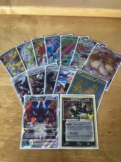 Pokemon TCG Lot 14 Full Art Cards from Random Sets. All Cards Shown are LP to NM - Image 1