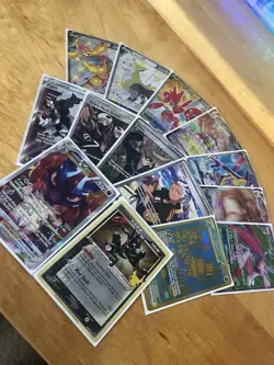 Pokemon TCG Lot 14 Full Art Cards from Random Sets. All Cards Shown are LP to NM - Image 3