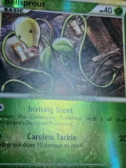HP Bellsprout 57/102 Reverse Holo Common HS Triumphant Pokemon Card - Image 5