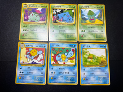 (MP) 6set Wartortle Squirtle Ivysaur Bulbasaur Intro Pack Japanese Pokemon Card - Image 1
