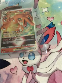 Pokemon TCG Charizard VSTAR Crown Zenith Holo Ultra Rare Card 019/159 - Image 3