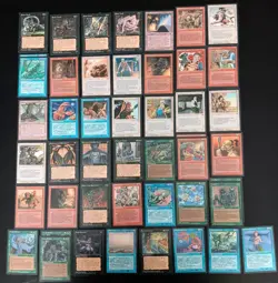 Magic The Gathering Collection VINTAGE MTG HUGE LOT Over 800 Cards 1993 - 1997 - Image 2