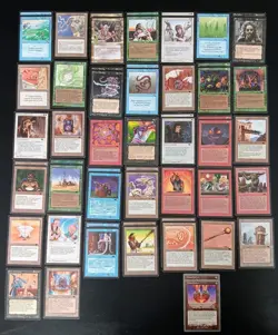 Magic The Gathering Collection VINTAGE MTG HUGE LOT Over 800 Cards 1993 - 1997 - Image 4