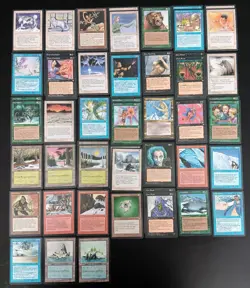 Magic The Gathering Collection VINTAGE MTG HUGE LOT Over 800 Cards 1993 - 1997 - Image 5
