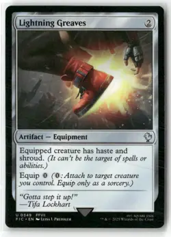 Lightning Greaves Commander Final Fantasy MAGIC NM MTG - Image 1