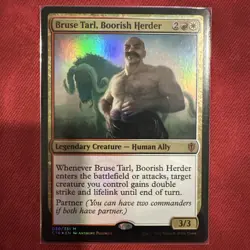 MTG FOIL Bruse Tarl, Boorish Herder - Commander 2016 #30 - Image 1