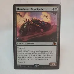 Thunderous Velocipede MTG Non Foil Regular NM Near Mint Fast Shipping Canadian - Image 1