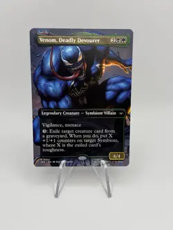 Venom, Deadly Devourer Borderless 22 MTG Marvel's Spider-Man Regular - Image 1