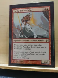 1x Zo-Zu the Punisher - NM - Champions of Kamigawa -MTG Magic near mint rare - Image 1
