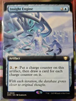 Insight Engine - EOE Rare NM Magic The Gathering - Edge of Eternities - English - Image 1