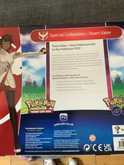 Pokemon TCG Special Collection Pokemon Go 6 Booster Pack Team Valor Red Edition - Image 4