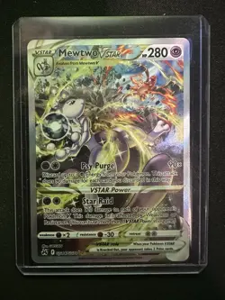 MewTwo VSTAR GG44/GG70 Crown Zenith Pokemon Full Art - Image 1