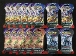 Pokemon TCG Scarlet & Violet Temporal Forces Lot Of 15. New Sealed. - Image 1