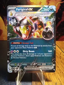 2024 Pokemon Temporal Forces Farigiraf Ex #108 - Image 1
