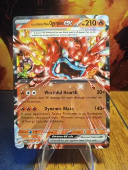 2024 Pokemon Twilight Masquerade Hearthflame Mask Ogerpon Ex #040 - Image 1