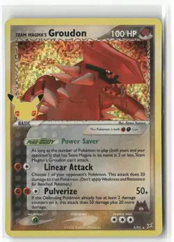 Team Magma's Groudon, Pokemon Celebrations: Classic Collection Classic Collectio - Image 1