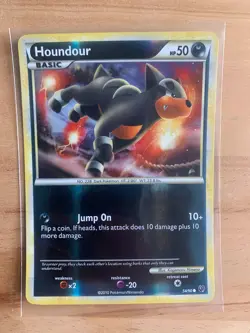 Pokemon TCG Houndour (54) - Undaunted (UD) reverse holo - Image 1
